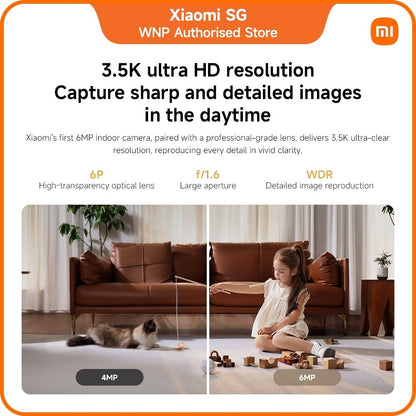 New Xiaomi Smart Camera C500 EU | Two-way voice calls, Bidirectional gimbal movement, Smart connections