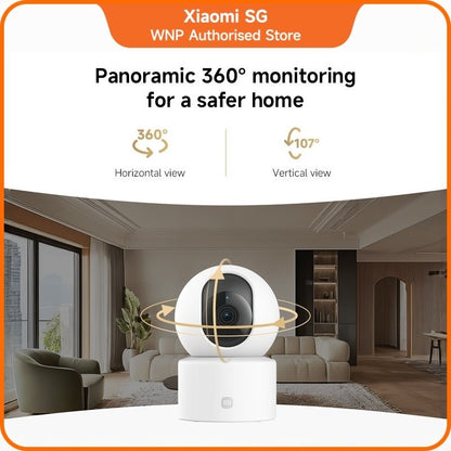 Xiaomi Smart Camera C201 | 1080p Full HD, Panoramic 360° monitoring, Accurate local human detection and motion