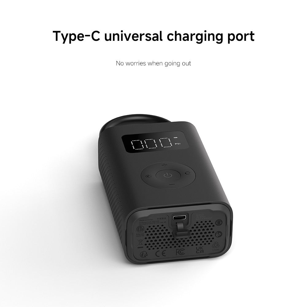 Xiaomi Portable Electric Air Compressor 2 150PSI wireless Air Pump for motorcycle bike Detecting tire pressure Tire Infl