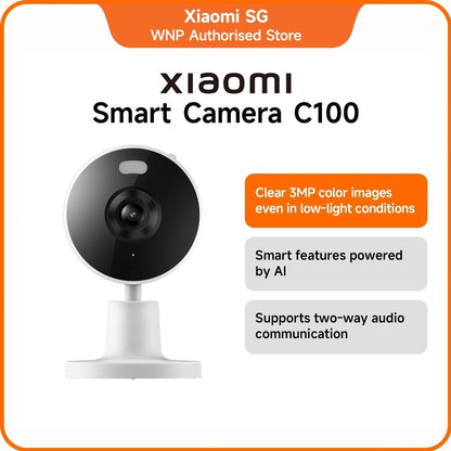 Xiaomi Smart Camera C100 Supports two-way audiocommunication 3MP