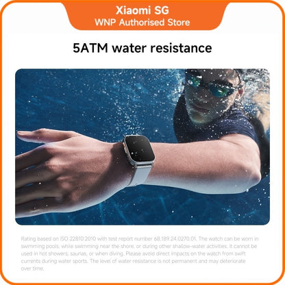 REDMI Watch 5 Lite | 1.96'' AMOLED display, 150+ sport modes, Built-in GNSS, Local warranty