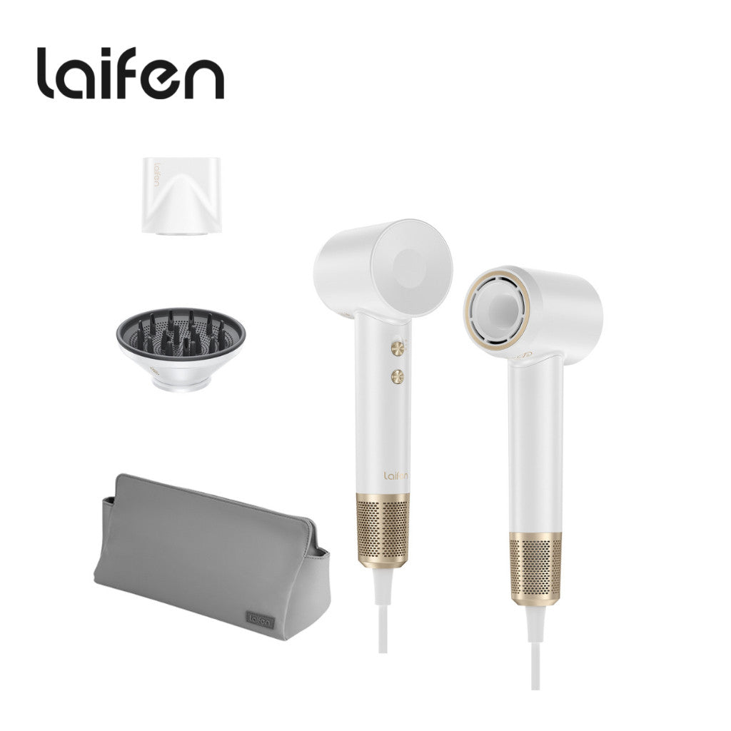 Laifen Swift Premium High-speed Hair Dryer Fast Drying Thermo-Control 3-Color LED Ring