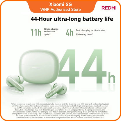 REDMI Buds 8 | 50dB deep ANC, 44 hours battery life, Hi-Res Audio wireless, Dual-device connection, TWS