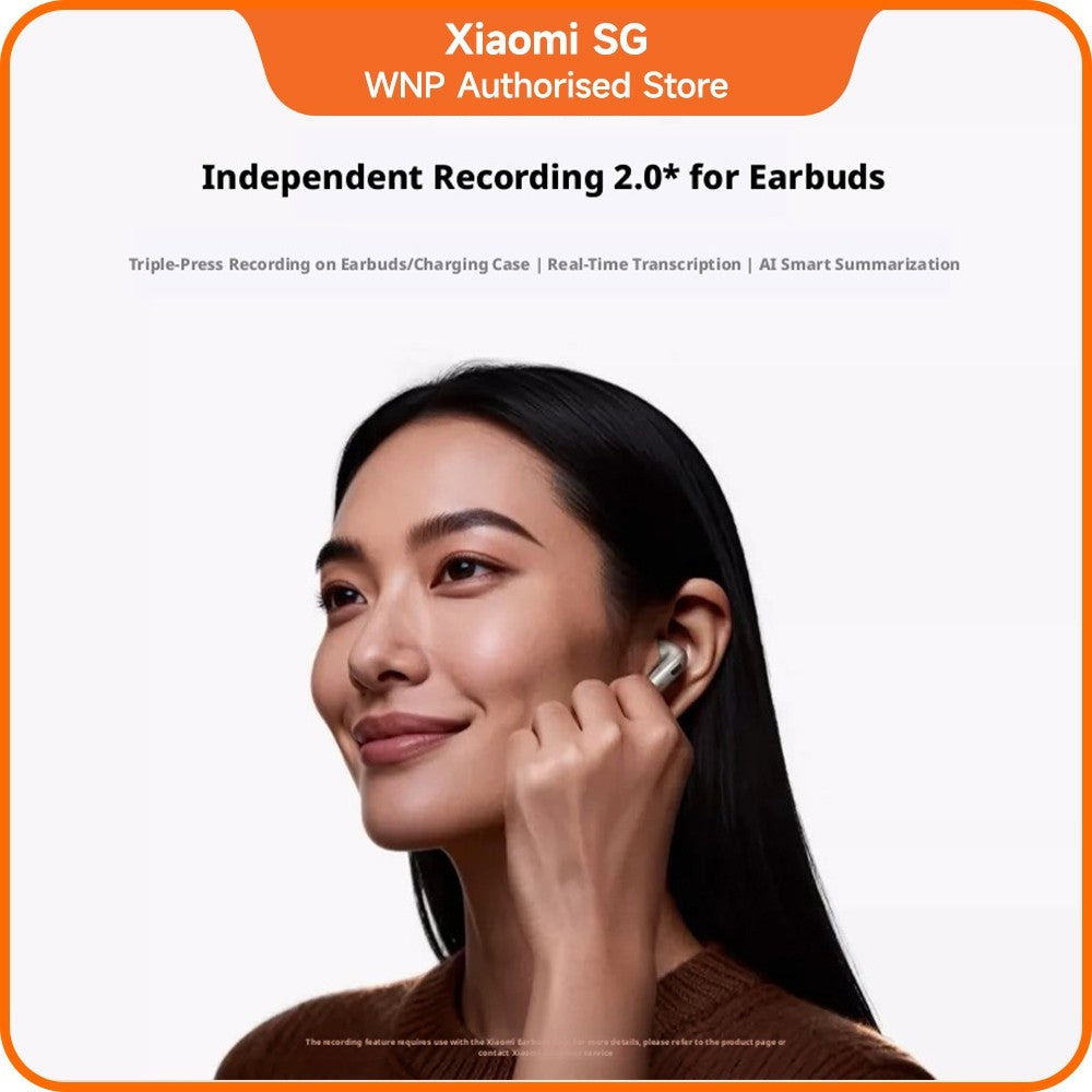 Xiaomi Buds 6 | Up to 49dB active noise cancellation,simultaneous interpretation, real-time voice reporting