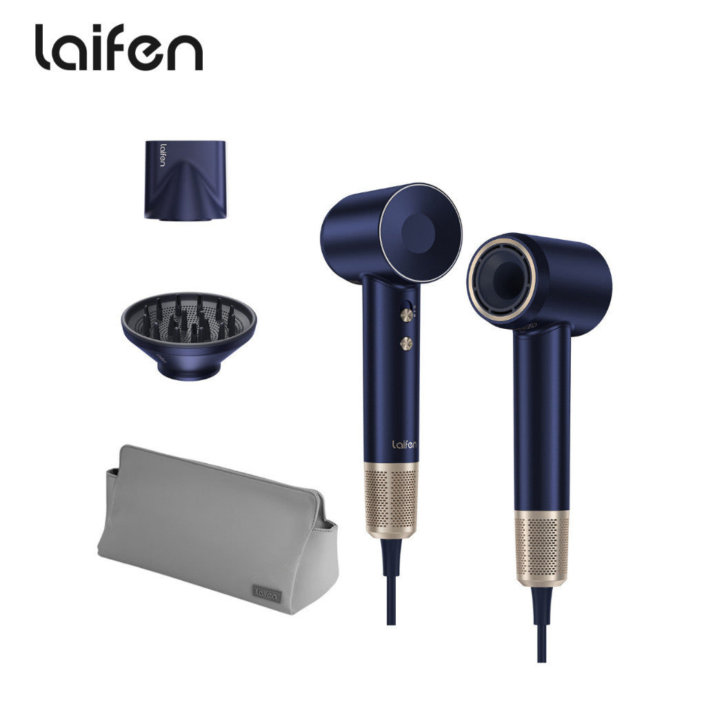 Laifen Swift Premium High-speed Hair Dryer Fast Drying Thermo-Control 3-Color LED Ring