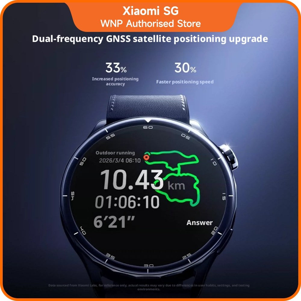 Xiaomi Watch S5 | 1.48"AMOLED display with ultra-narrow bezels,hyperOS 3,Up to 21 days of ultra-long battery life