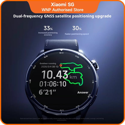 Xiaomi Watch S5 | 1.48"AMOLED display with ultra-narrow bezels,hyperOS 3,Up to 21 days of ultra-long battery life