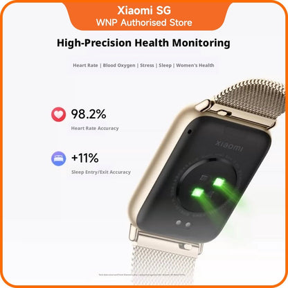 Xiaomi Smart Band 10 pro | 9.7mm ultra-slim body with a 1.74" AMOLED display，Sleep HRV monitoring and health management