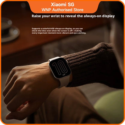 Redmi Watch 6 | 2.07" crystal-clear AMOLED display，Dual L1 5-system GNSS for enhanced positioning accuracy