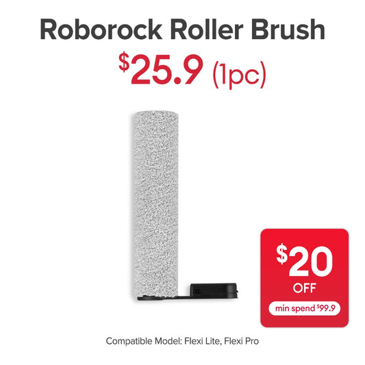 Roller Brush for Roborock Flexi Lite, Flexi Pro