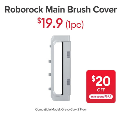 Main Brush Cover for Roborock Qrevo Curv 2 Flow
