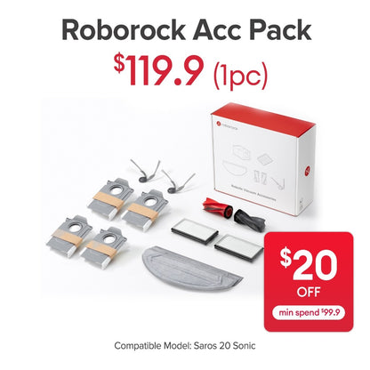 Roborock Accessories Pack for Saros 20 Sonic