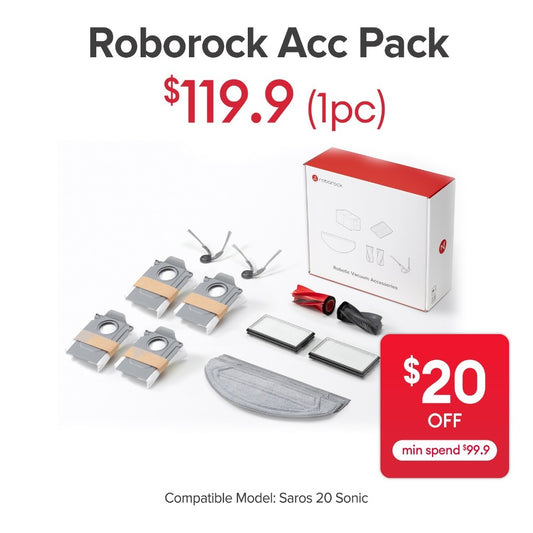 Roborock Accessories Pack for Saros 20 Sonic