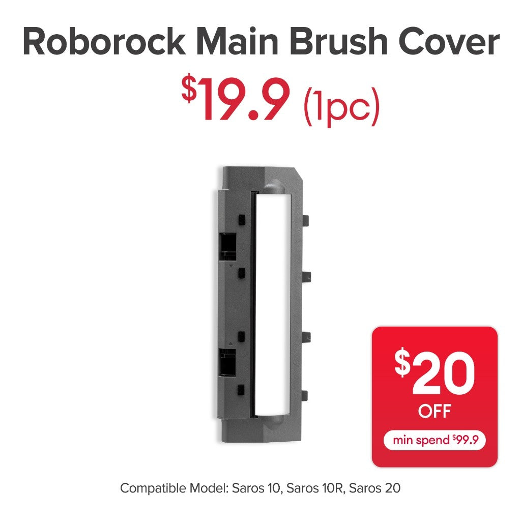 Main Brush Cover for Roborock Saros 10R/10/20