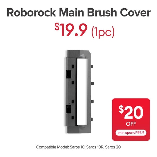 Main Brush Cover for Roborock Saros 10R/10/20