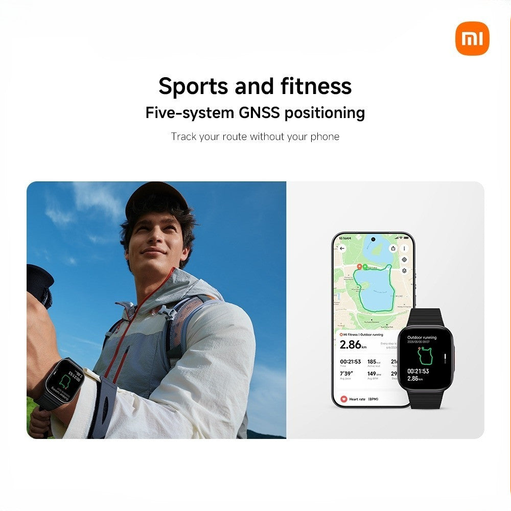 REDMI Watch 6 Lite | 1.96'' AMOLED display, 150+ sport modes, Built-in GNSS, Local warranty