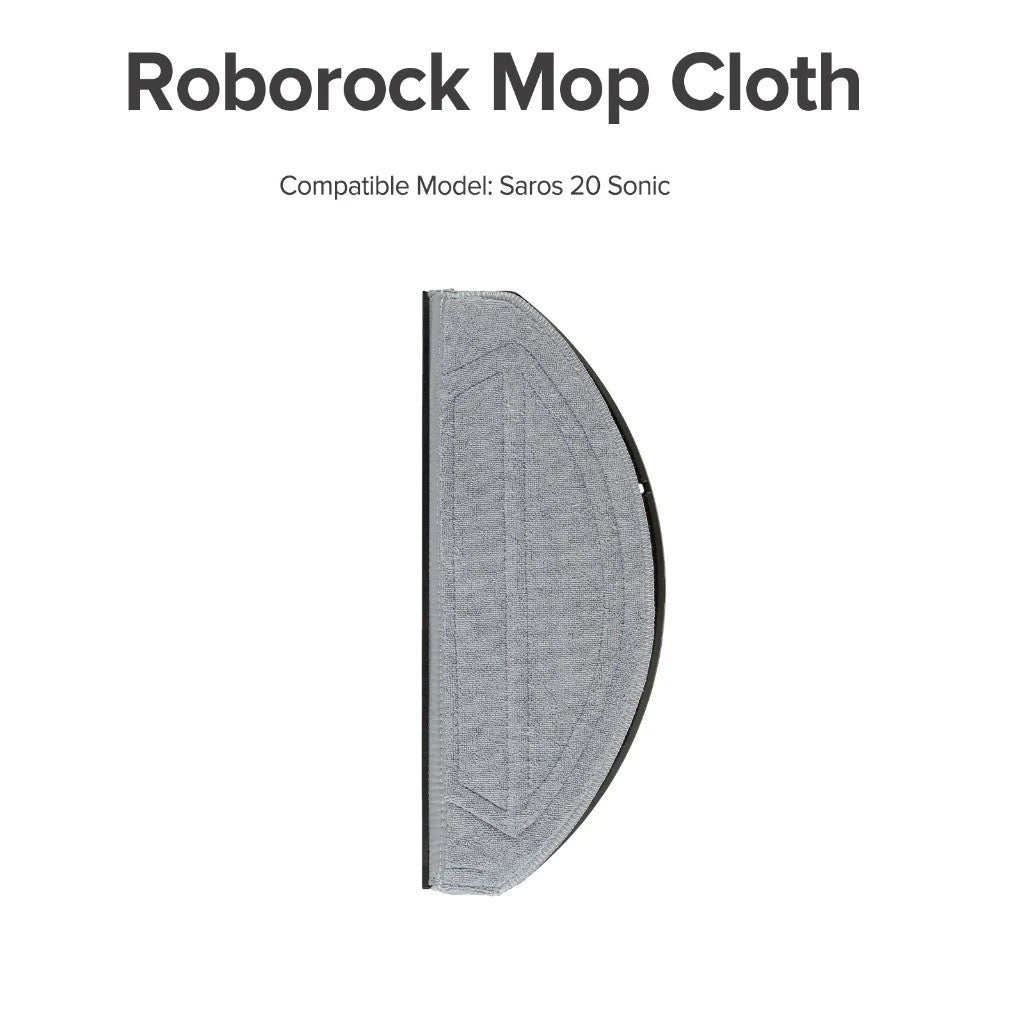 Mop Cloth for Roborock Saros 20 Sonic