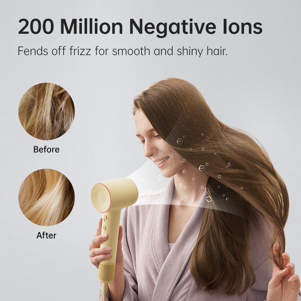 Laifen SE 2 High Speed Hairdryer with Child Mode, 1min Quick Dry, Avoids Heat Damage