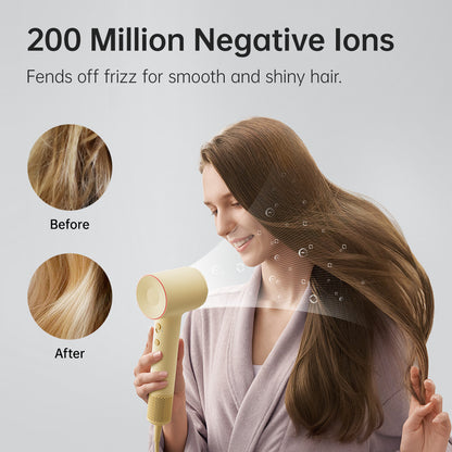 Laifen SE 2 High Speed Hairdryer with Child Mode, 1min Quick Dry, Avoids Heat Damage