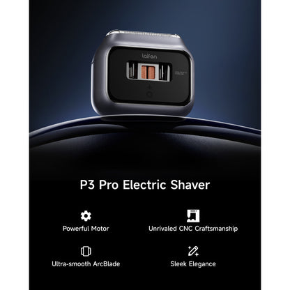 Laifen P3 Pro Electric Shaver for Men - Rechargeable Wet & Dry Electric Razor for all beards