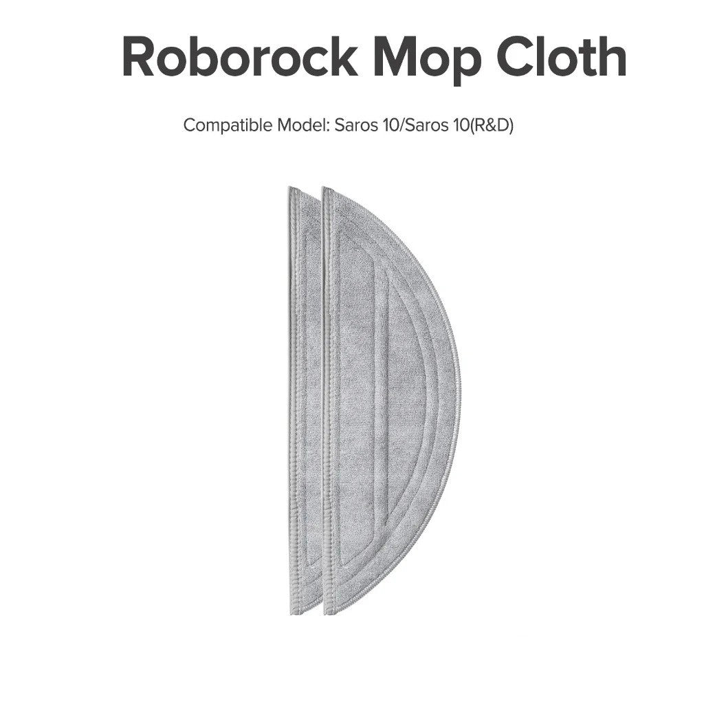 Mop Cloth for Roborock Saros 10, Saros 10 R&D