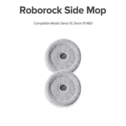Side Mop for Roborock Saros 10, Saros 10 R&D