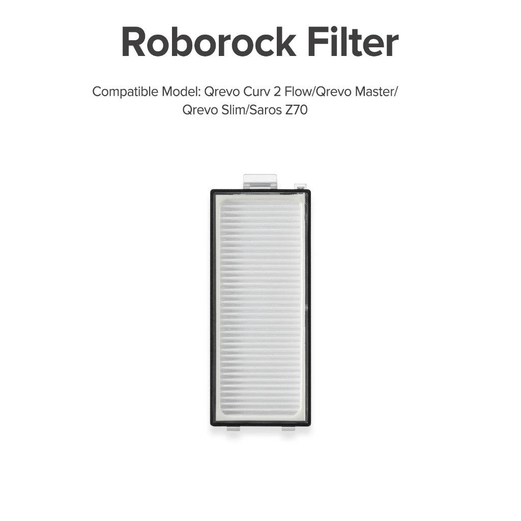 Filter for Roborock Qrevo Curv 2 Flow/Qrevo Master/Qrevo Slim/Saros Z70