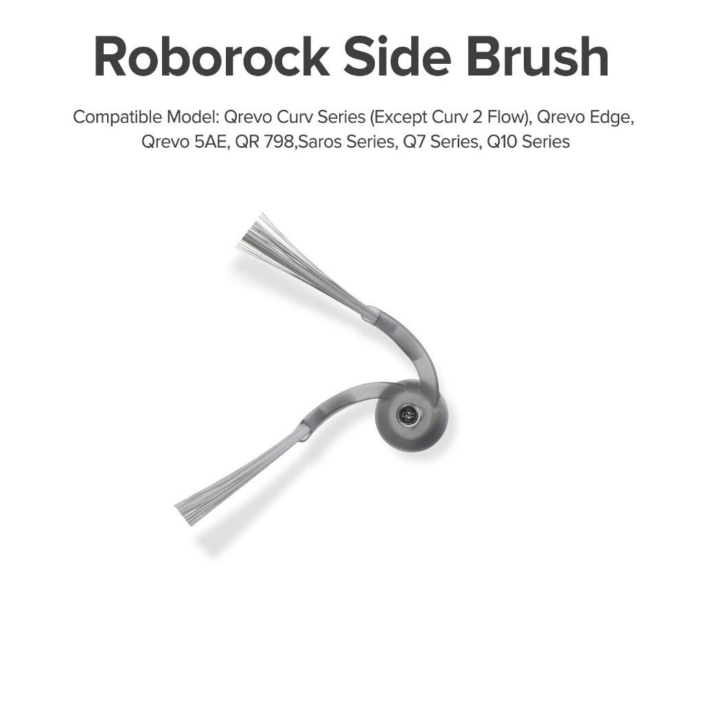 Side Brush for Roborock Qrevo Curv,5A1,Curv 2 Pro, Qrevo Edge, Qrevo 5AE, QR 798, Saros Series, Q7 TF/TF+, Q10 Series
