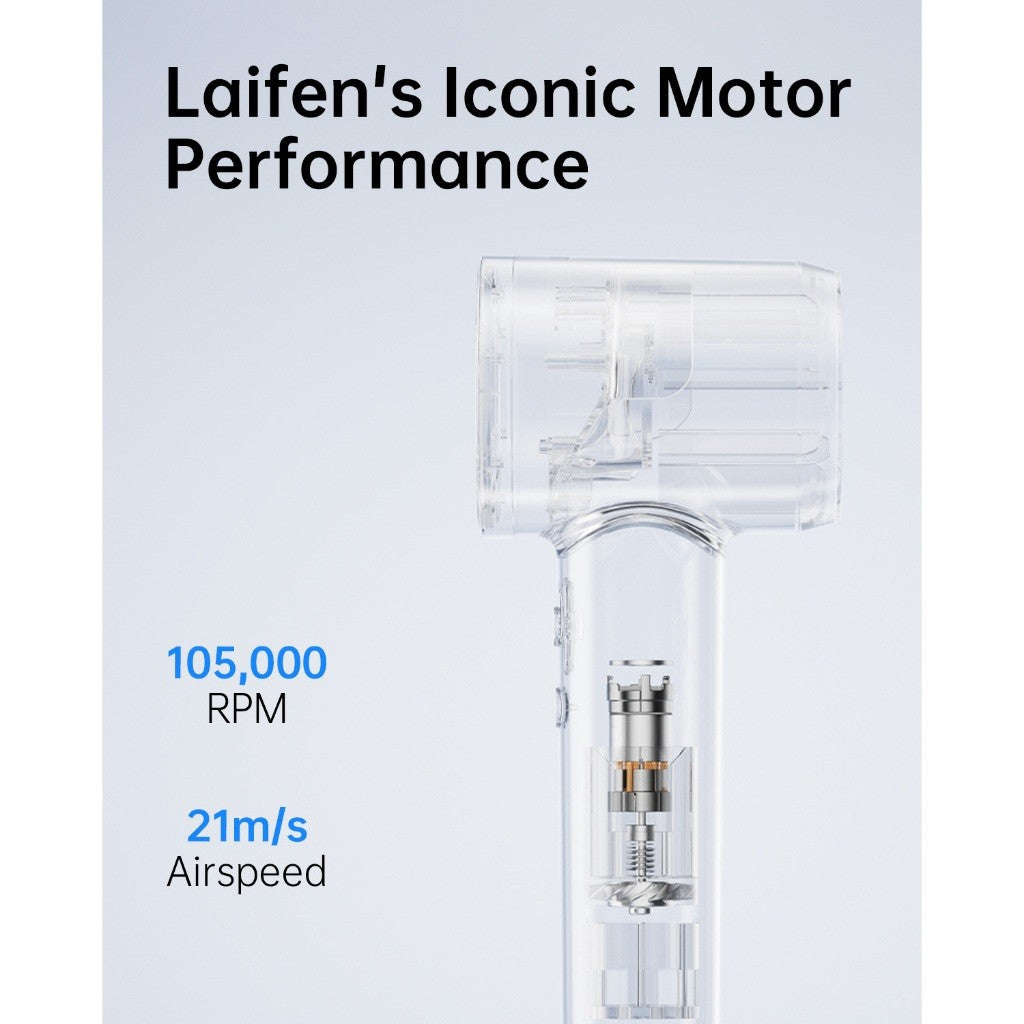 Laifen SE High-speed Hair Dryer Negative Ionic Fast Drying Low Noise Thermo-Control Long Lasting