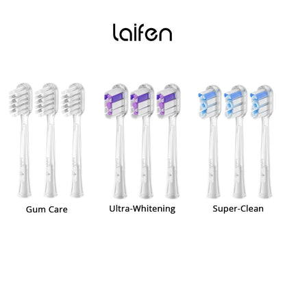 Laifen Wave Electric Toothbrush Head - Ultra-Whitening / Super-Clean / Gum Care (3PCS)