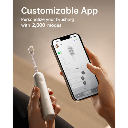 Laifen Wave Electric Toothbrush with Gum Care, Innovative 60° Oscillation & Vibration