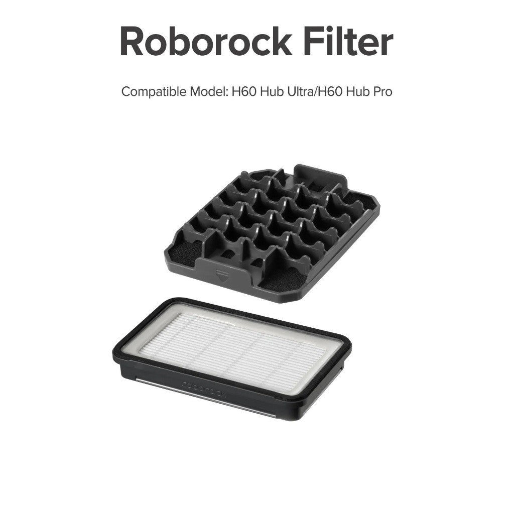 Filter for Roborock H60 Hub Ultra/H60 Hub Pro Stick Vacuum Cleaner