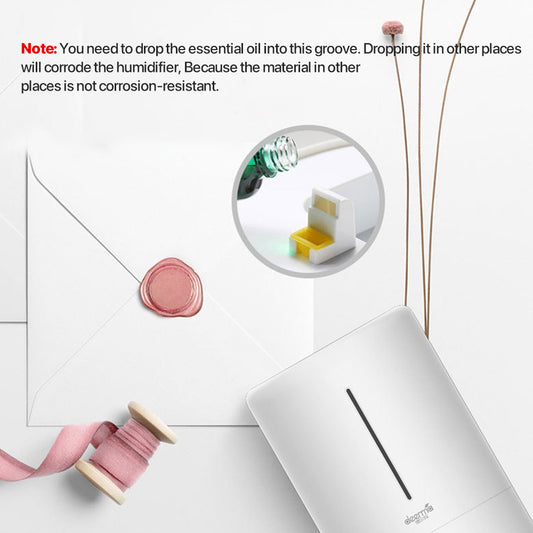 Deerma F628S 5L Air Humidifier Quiet Operation, Silent Ultrasonic, ABS Quality , LED Screen