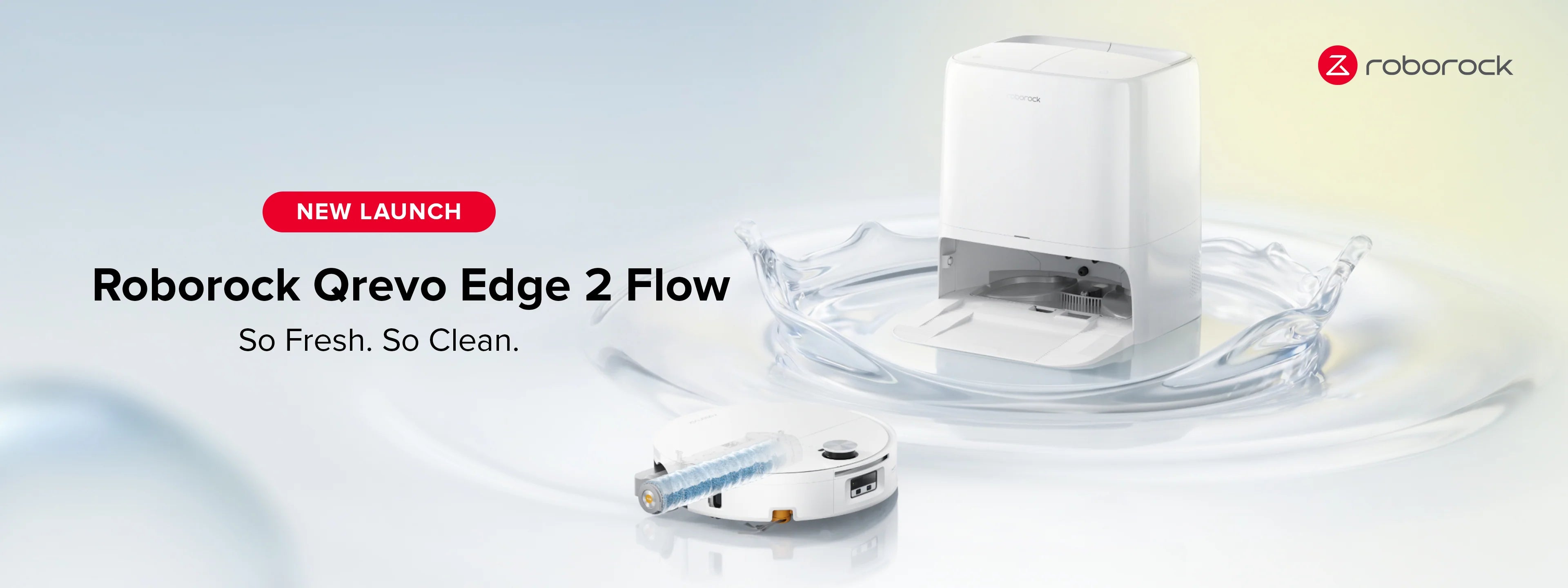 New launch Roborock Qrevo Edge 2 Flow